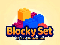 Lalao Blocky Set 3d brick constructions