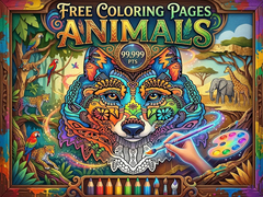 Lalao Free Coloring Pages Animals