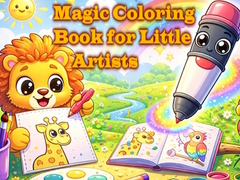 Lalao Magic Coloring Book for Little Artists