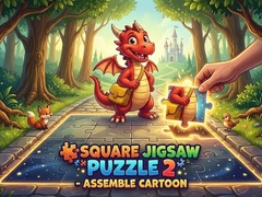 Lalao Square jigsaw Puzzle 2 - Assemble Cartoon