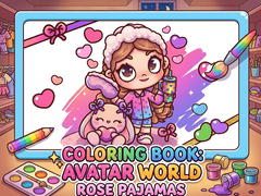 Lalao Coloring Book: Avatar World Rose Pajamas