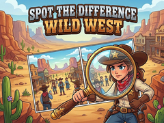 Lalao Spot the Difference: Wild West