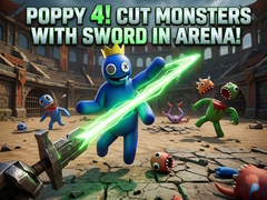 Lalao Poppy 4! Cut Monsters with Sword in Arena!