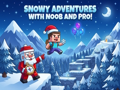 Lalao Snowy Adventures with Noob and Pro!