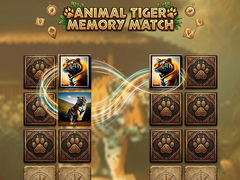 Lalao Animal Tiger Memory Match