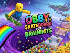 Lalao Obby: Skateboard for Brainrots
