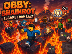 Lalao Obby: Brainrot escape from Lava