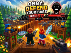 Lalao Obby: Defend your base from 67