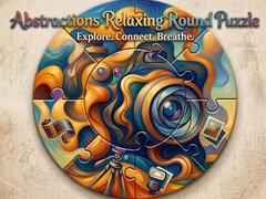 Lalao Abstractions Relaxing Round Puzzle