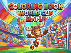 Lalao Coloring Book: World Cup Maple