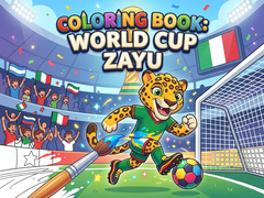 Lalao Coloring Book: World Cup Zayu