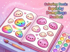 Lalao Coloring Book: Squishy Dumplings NeeDoh