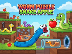 Lalao Worm Puzzle: Snake Apple