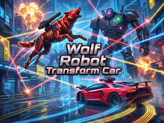 Lalao Wolf Robot Transform Car