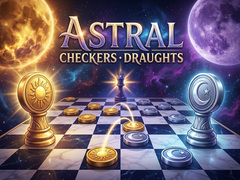 Lalao Astral Checkers Draughts