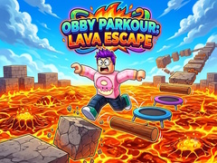 Lalao Obby Parkour: Lava Escape