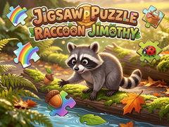 Lalao Jigsaw Puzzle: Raccoon Jimothy 