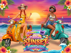 Lalao Besties Sunset Scooter Rider