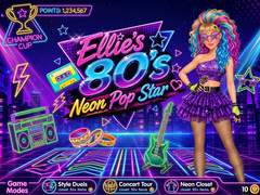 Lalao Ellie’s 80’s Neon Pop Star