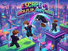 Lalao Escape +1 Back Flip: Obby Mode