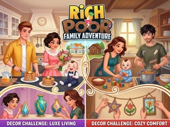 Lalao Rich vs Poor Family Adventure