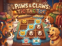 Lalao Paws & Claws Tic Tac Toe