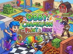 Lalao Obby: Chameleon - Paint & Hide