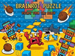 Lalao Brainrot Puzzle: Escape from the Beach