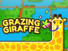 Lalao Grazing Giraffe