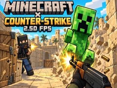Lalao Minecraft Counter Strike: 2.5D FPS