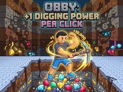 Lalao Obby: +1 Digging Power per Click