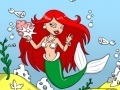 Lalao Mermaid Aquarium Coloring Game