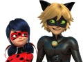 Ladybug sy Super Cat lalao 